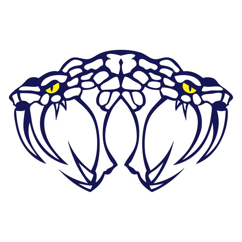 serpent cobra profil feroce