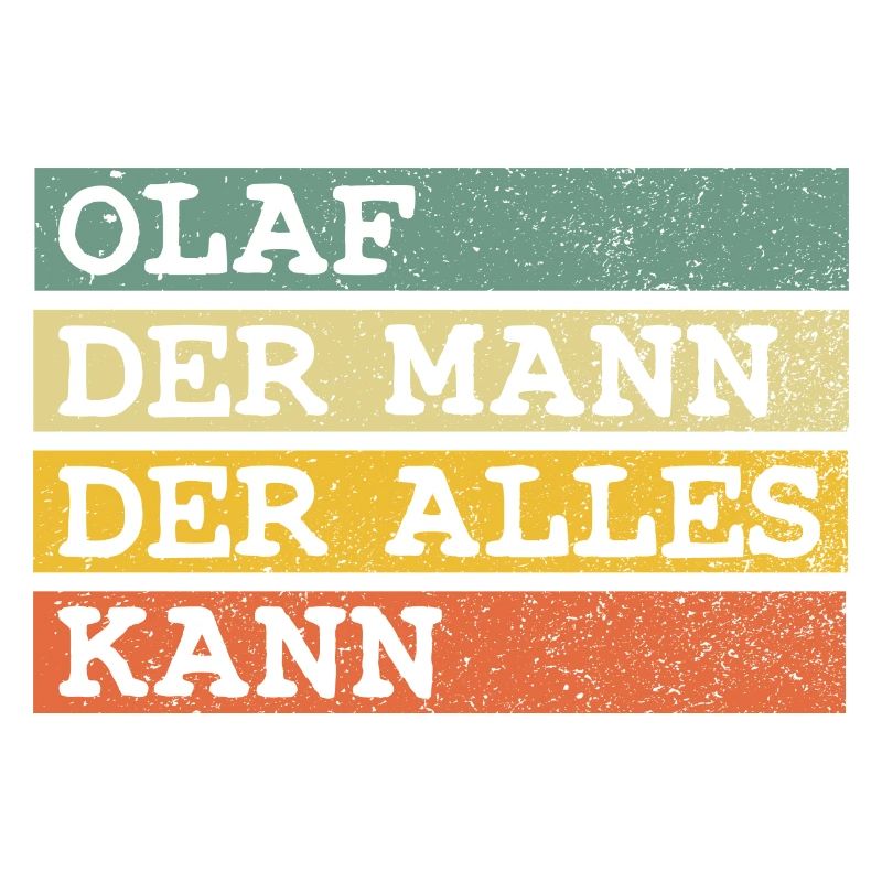 Der Mann Der Alles kann Olaf