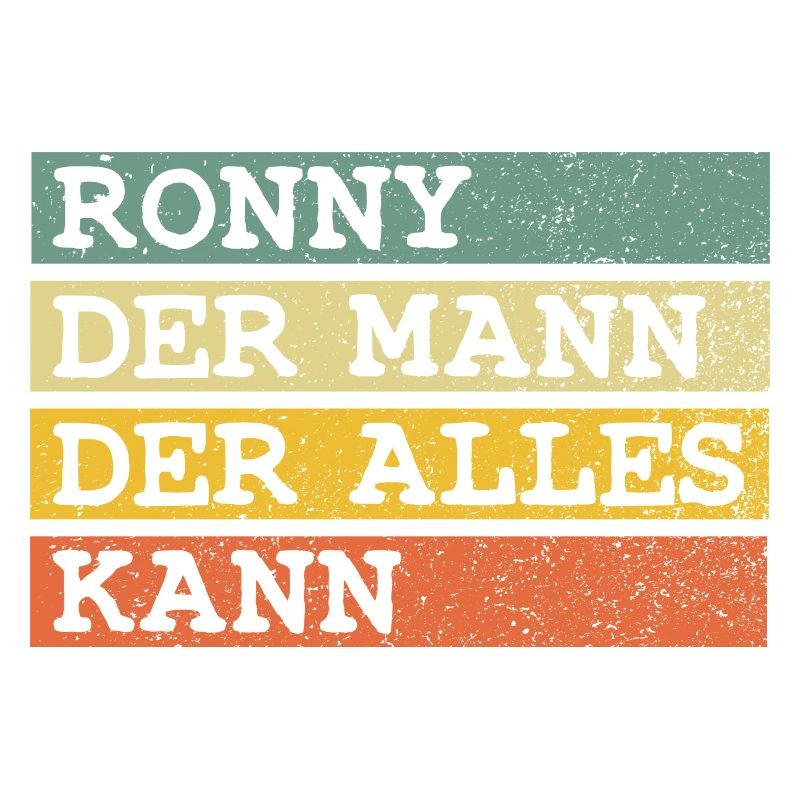 Der Mann Der Alles kann Ronny