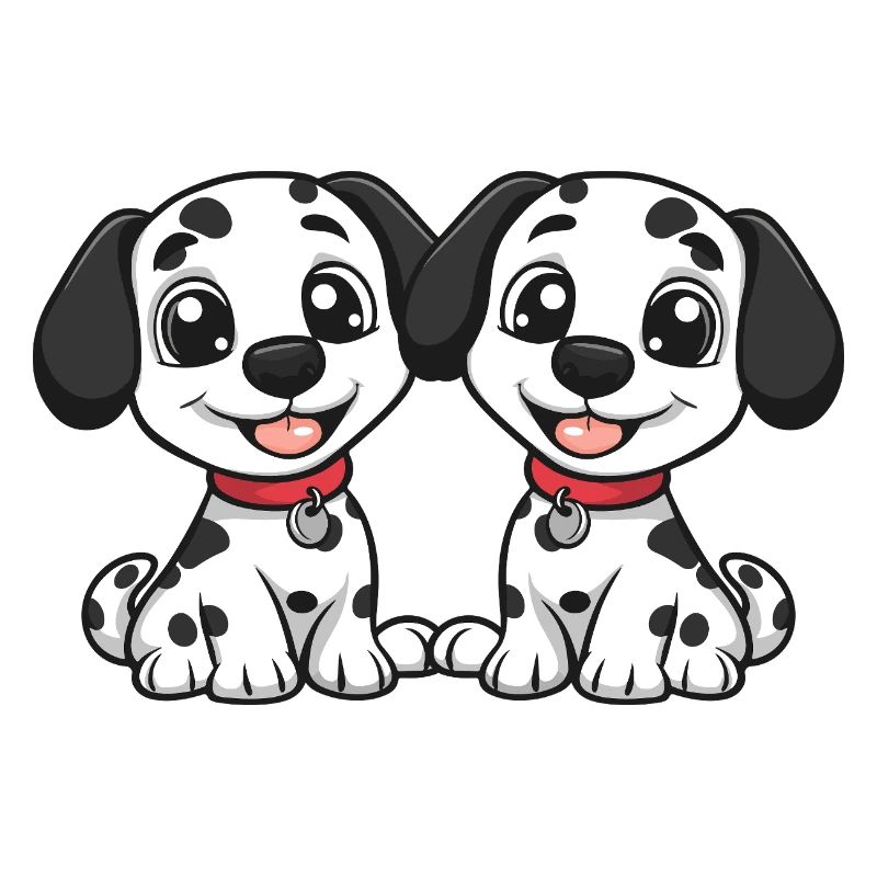 Dalmatiner Hund Comic