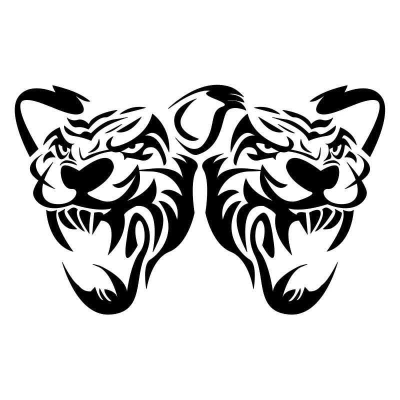 tête de tigre chat panthère