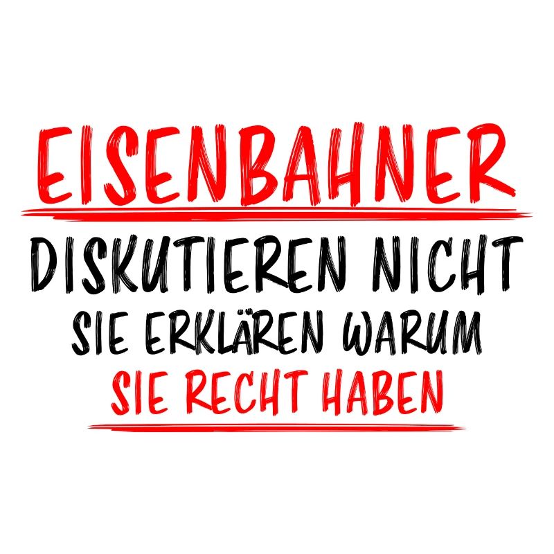 Eisenbahner Spruch Eisenbahn Lokführer Geschenk