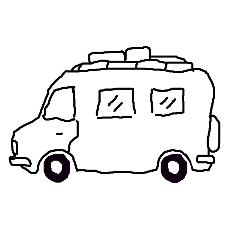Dessin de camping-car Globetrotter