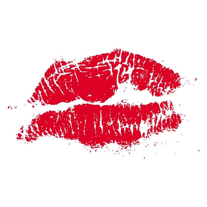 Kussmund Lippenstift Geschenk Valentinstag