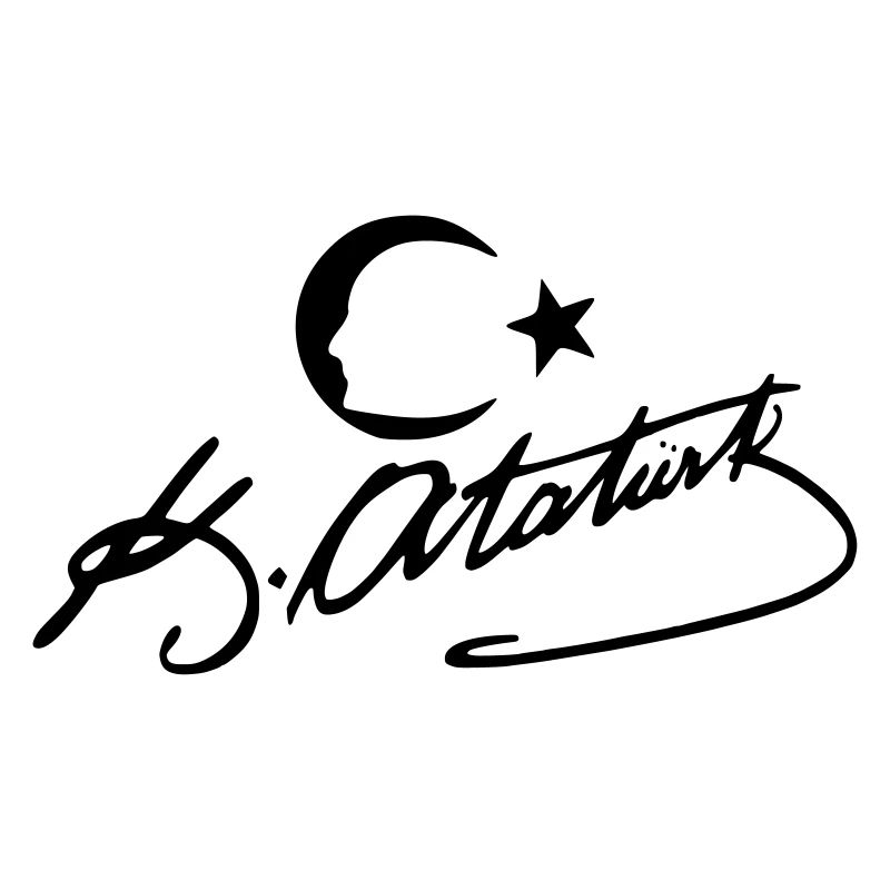 Atatürk silhouette Imza