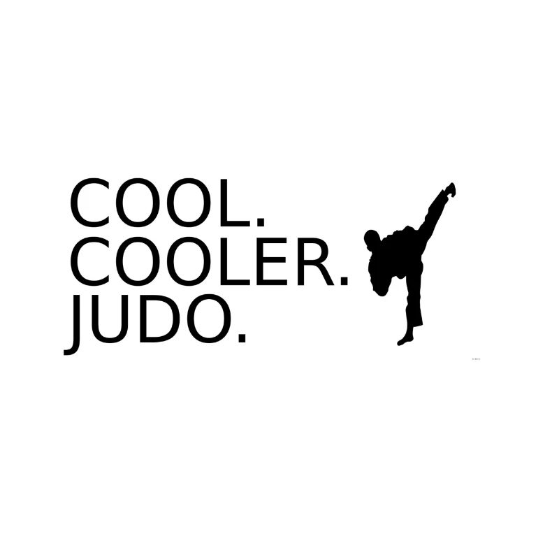 Cool. Cooler. Judo - Spruch - Geschenk