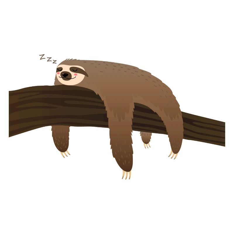 Sloth Relax Chill Nap sleep