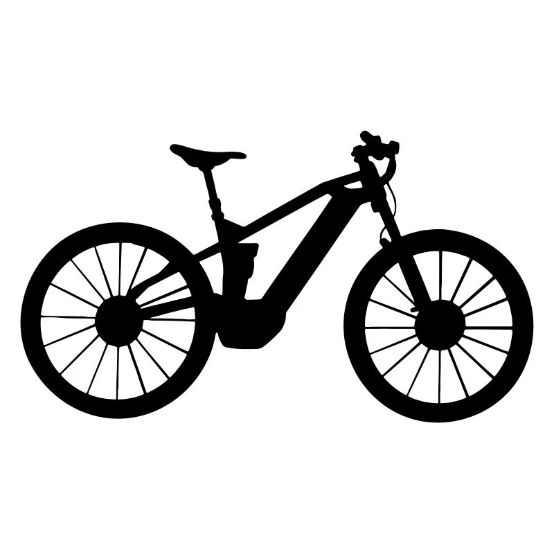 E vélo vélo cycliste graphique