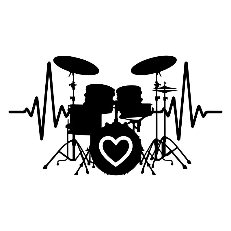 Heartbeat Drums Puls Drums | Couleur modifiable