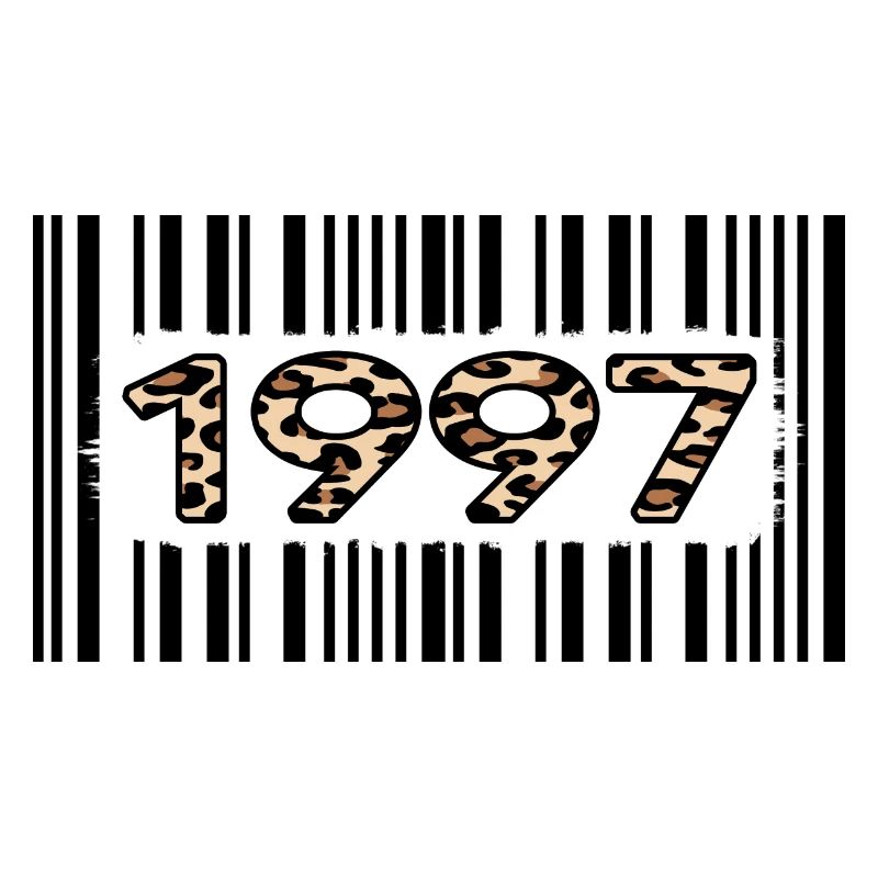 1997 Anniversaire 25 ans anniversaire Barcode Leopard