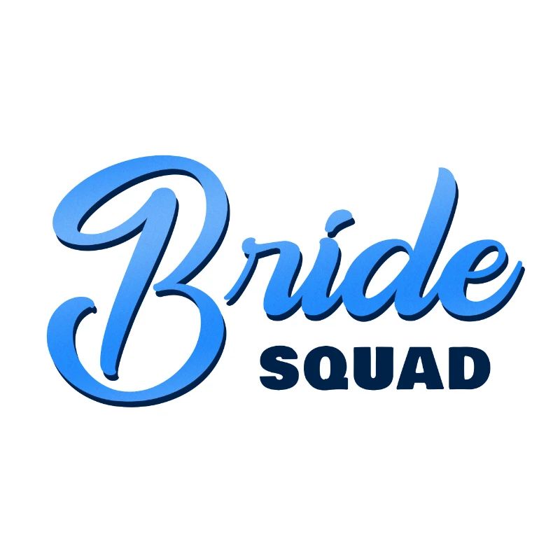 Bride Squad Blau