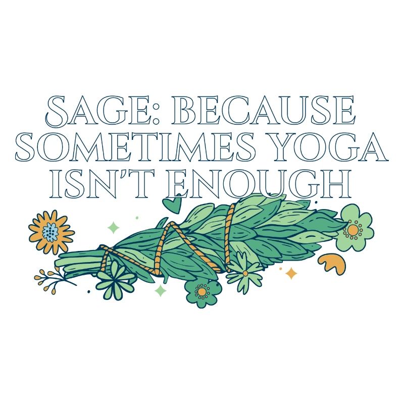 Dites parce que parfois le yoga ne suffit pas