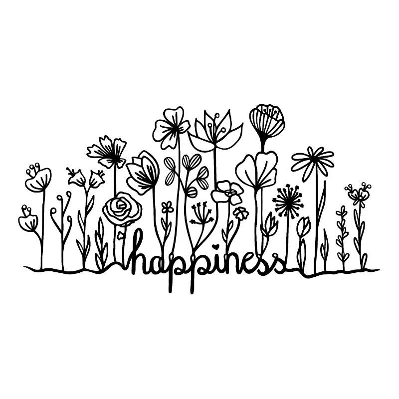 Fleurs épanouies | Le bonheur | Déclaration | Joyeux
