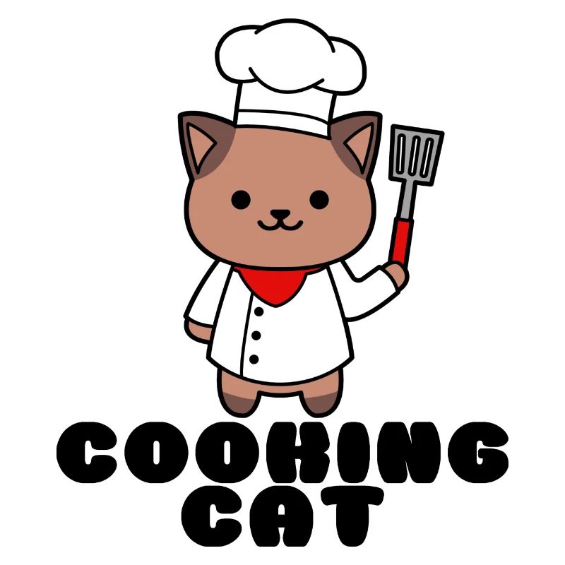 Cooking cat