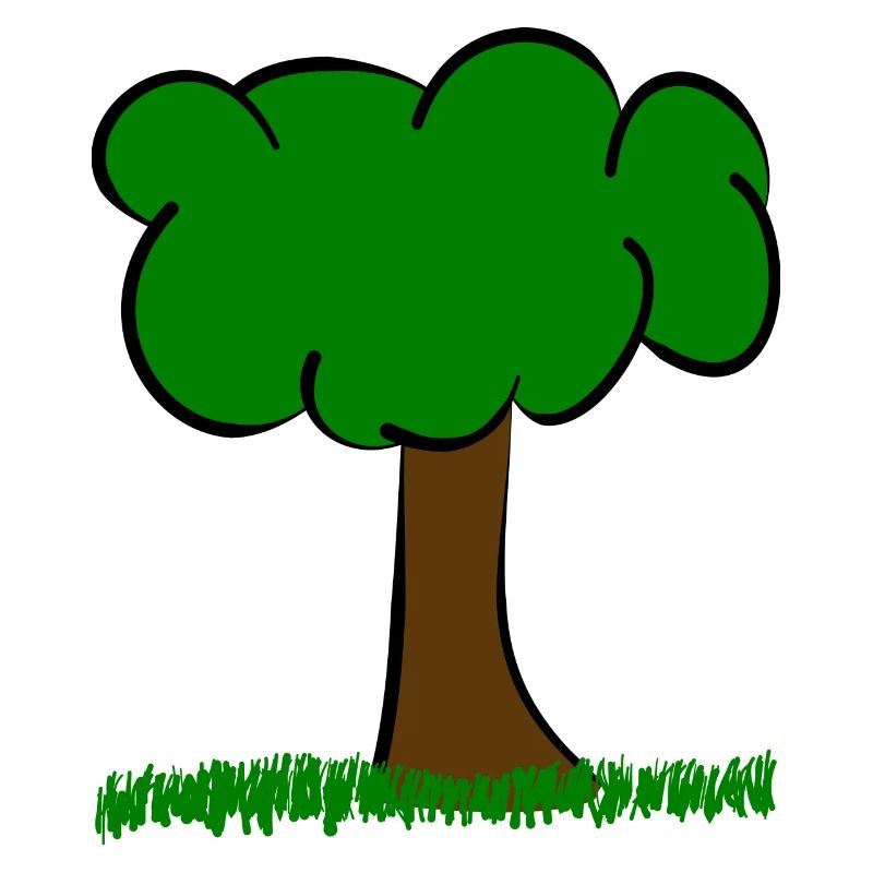 Tree on meadow