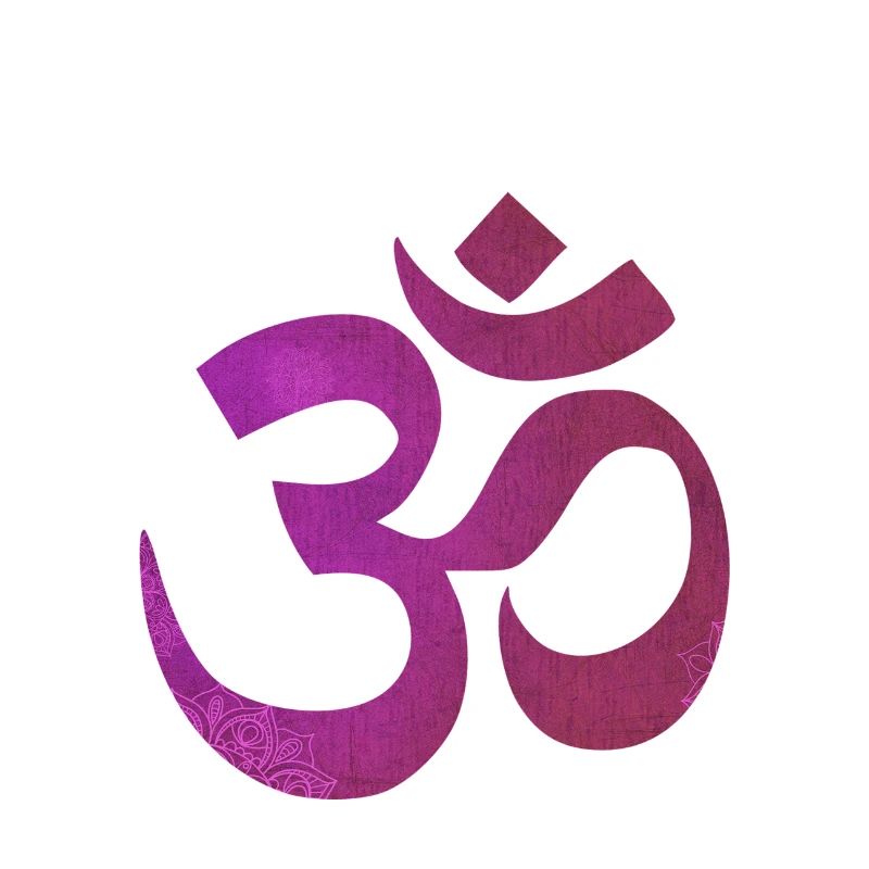 Om Mandala Violett