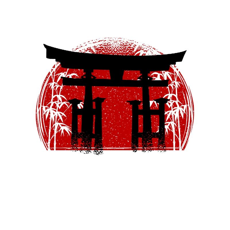 Japanisches Torii Japan Samurai
