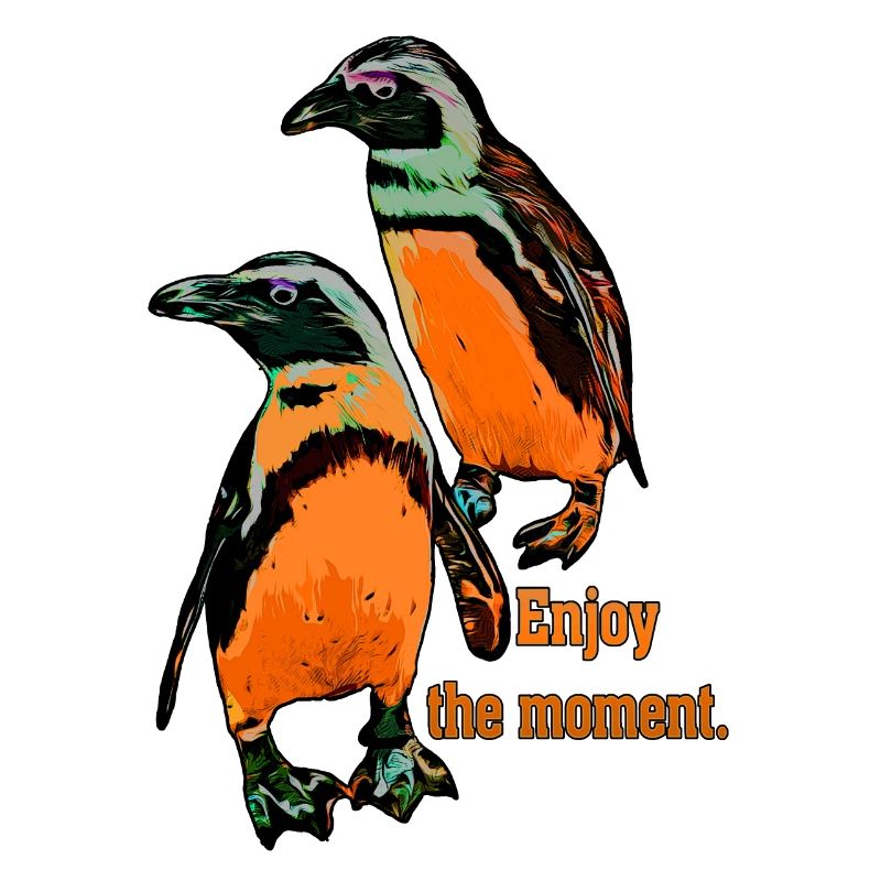 Pinguin orange