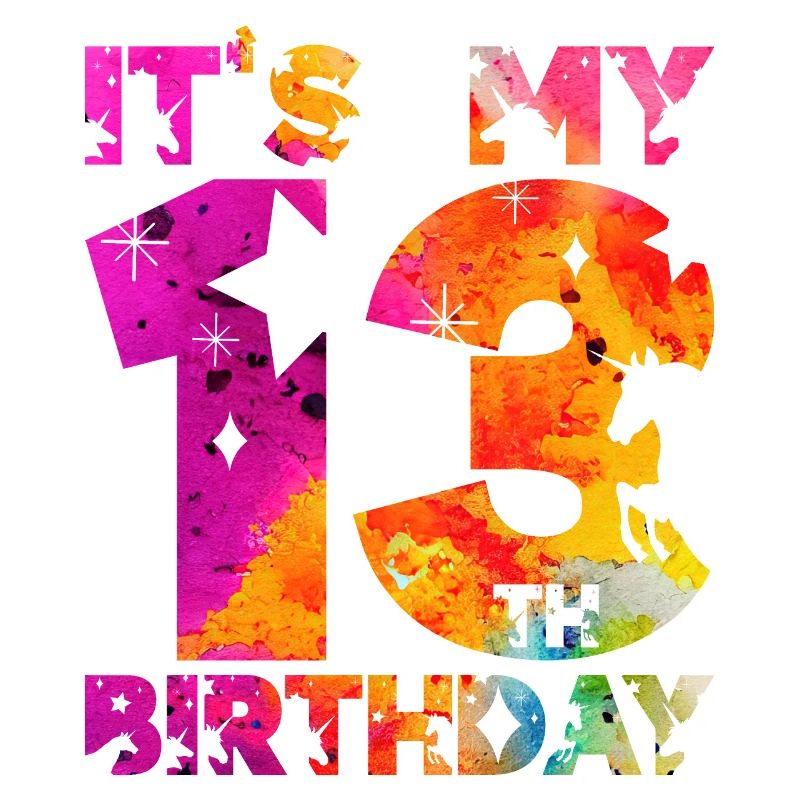 13E ANNIVERSAIRE LICORNE C’EST MON 13E ANNIVERSAIRE