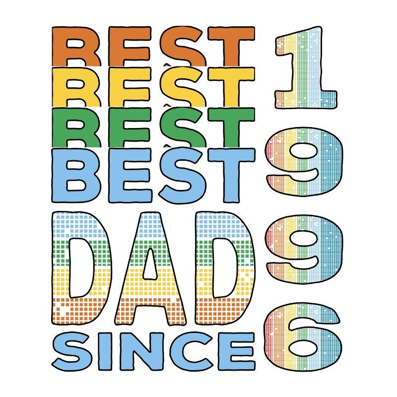 Bester Papa der Welt seit 1996 Vatertag