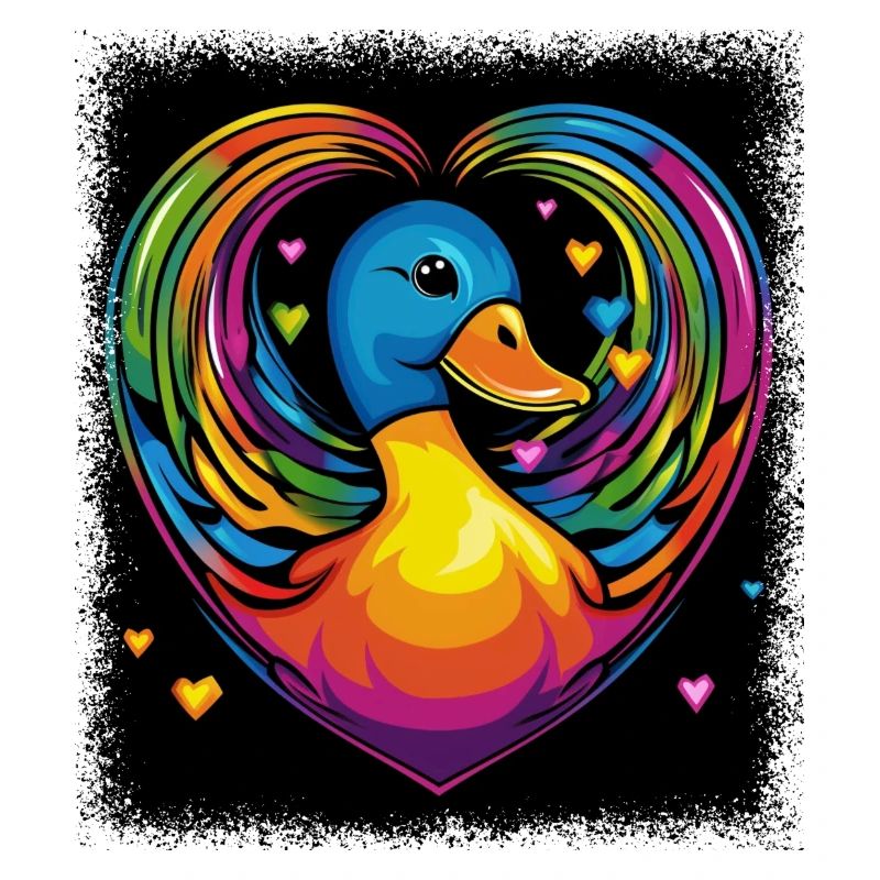 gift idea animal bathroom gift 8 bit duckling gift