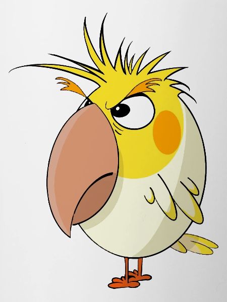 Calopsitta en colère