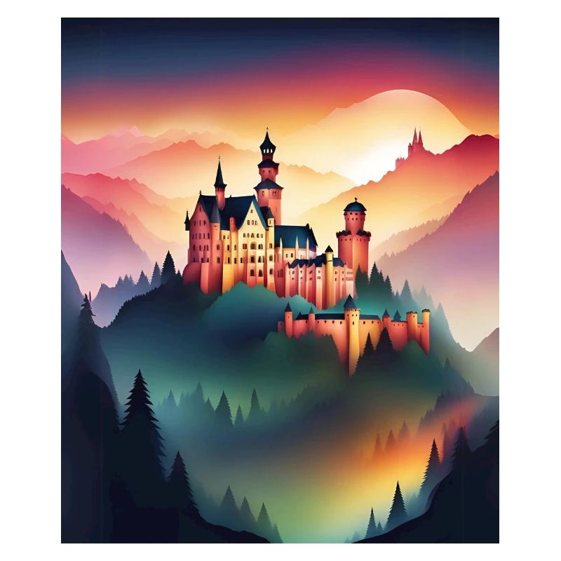 Magnifique château roumain