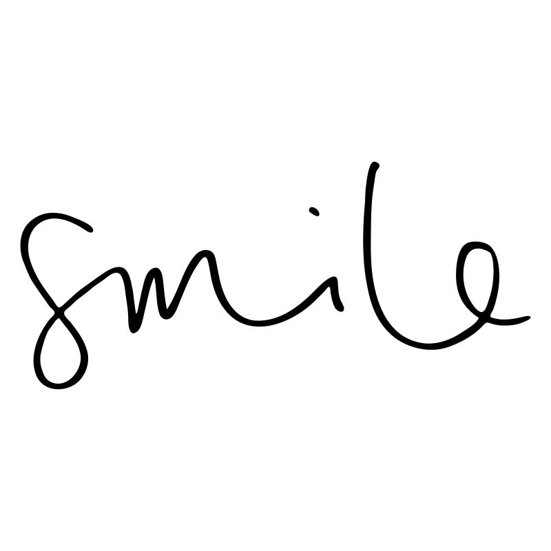 SMILE blanc