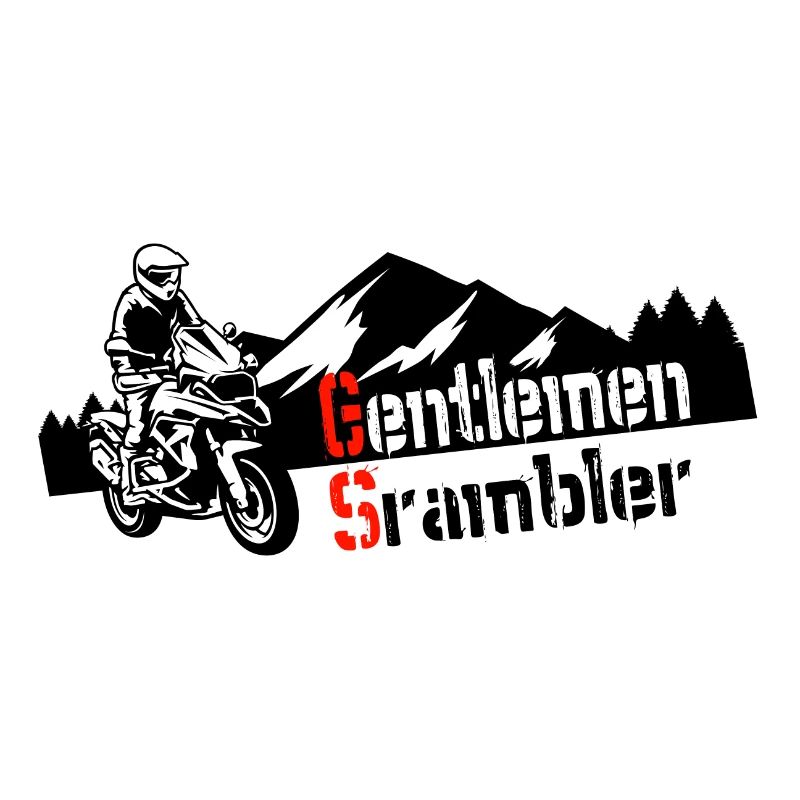 Biker Motorrad Boxer Abenteuer Gentlemen Scrambler