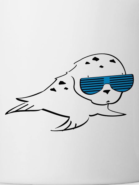 Robbe mit Shutter Shades