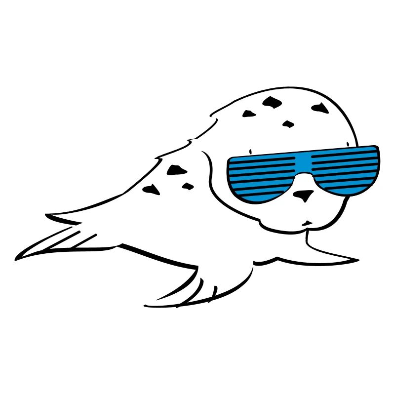 Robbe mit Shutter Shades