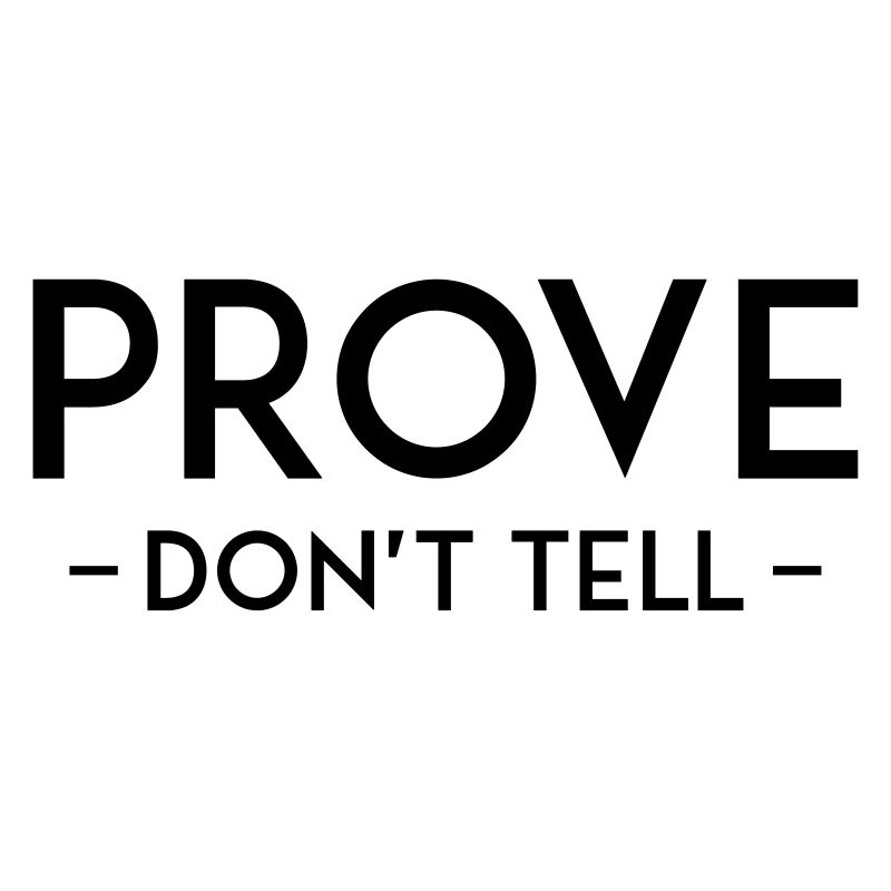 PROVE NE DITES PAS