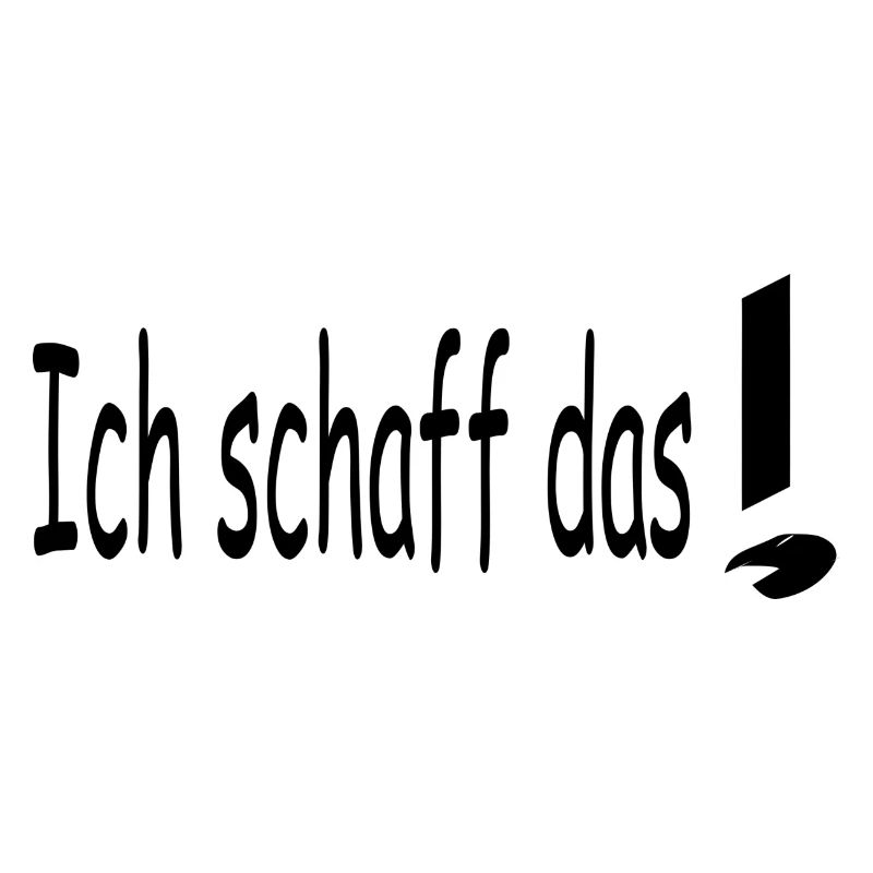 Ich schaff das Geschenkidee