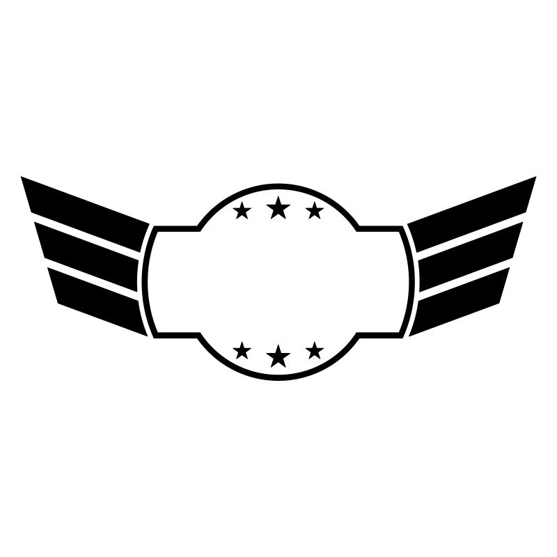 Abzeichen Symbol Personalisiert
