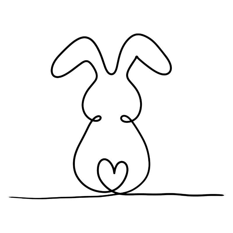 One-Line Bunny
