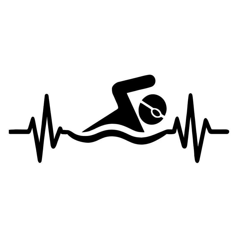Schwimmen Herzschlag