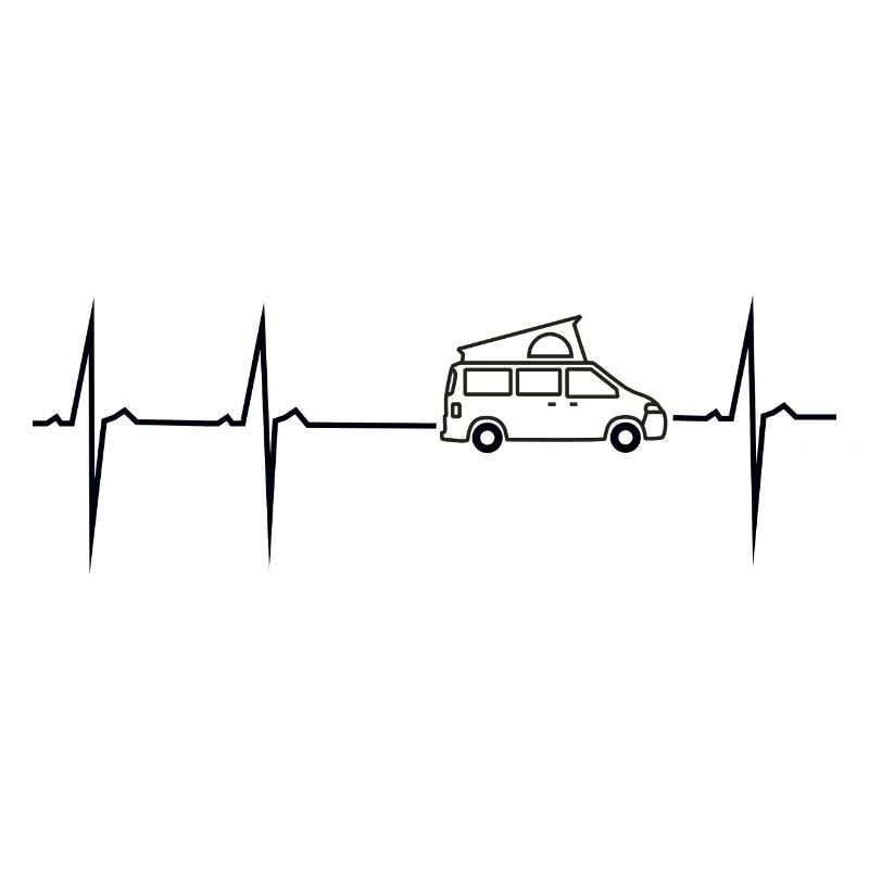 my heart beats for camper van with pop-up roof