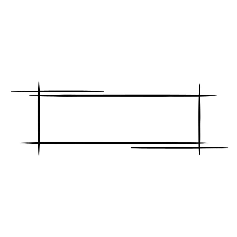 Decorative frame. Banner / Name Badge Template.