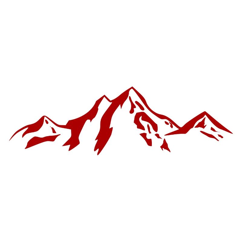 Mountain scenery / Mountains red