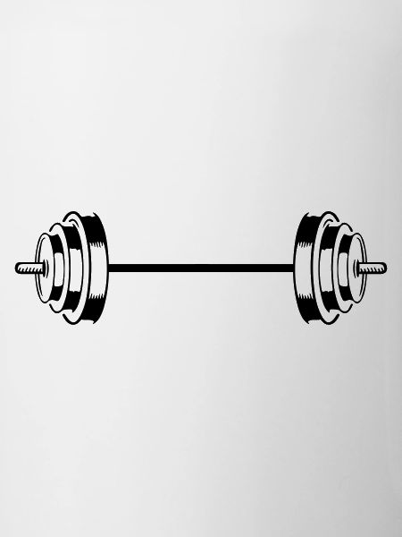 håndvægt ikon vægt symbol barbell
