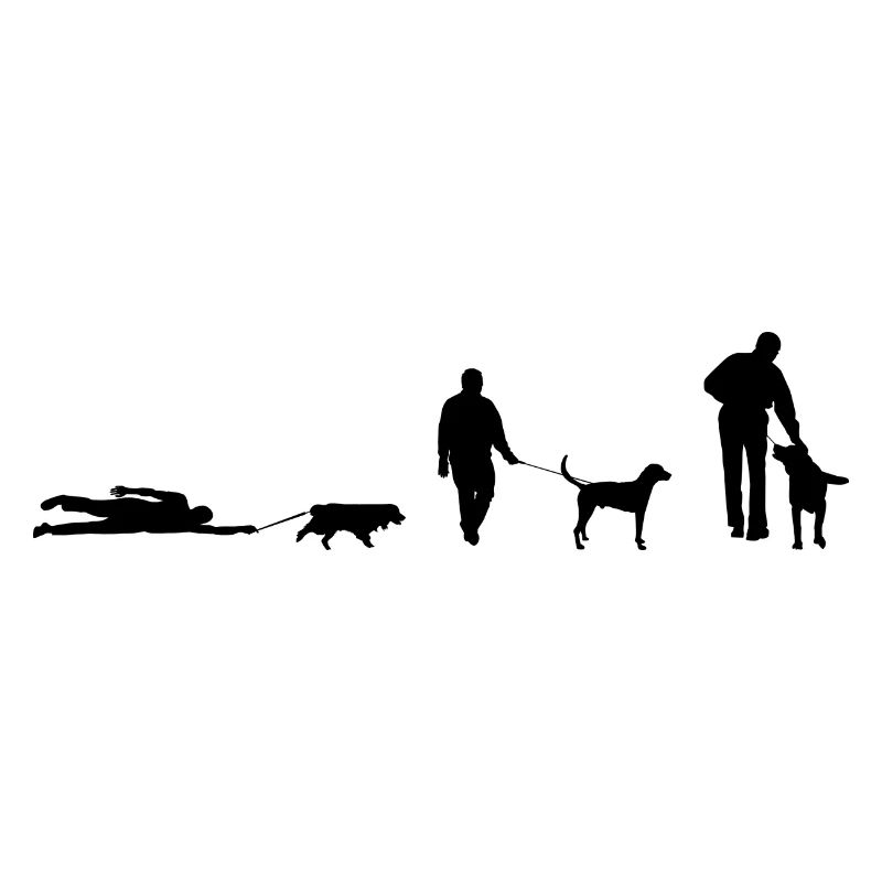 Gassi gehen Hund Evolution