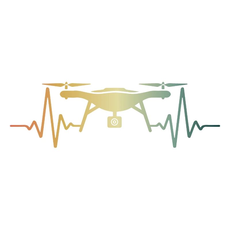 Heartbeat Drone Drones ECG Pulse