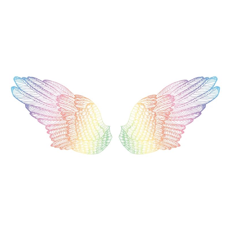 mode de vol des ailes arc-en-ciel