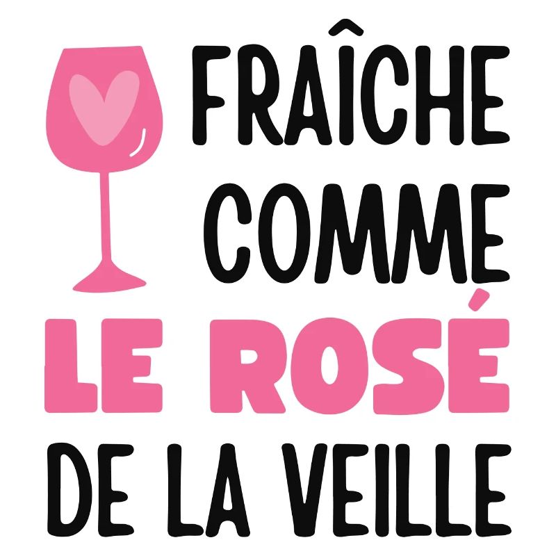 Fraîche comme le rosé de la veille