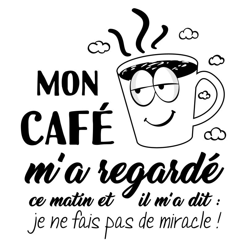 Boire son café du matin ! la tête dans le cul