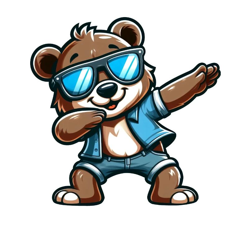Cool Bear Dabbing