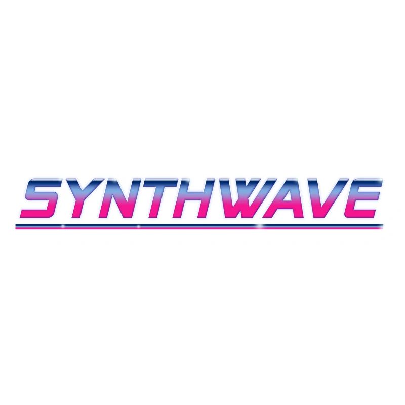 Retrowave Synthwave 80s Design
