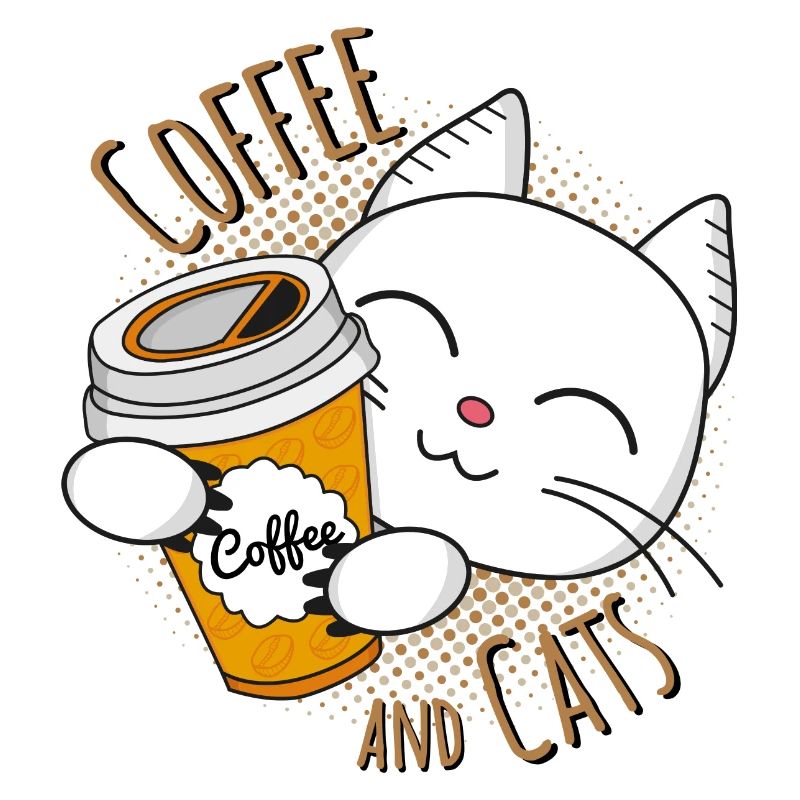 Coffee and Cats, Kaffee und Katzen, Kaffee, Katze