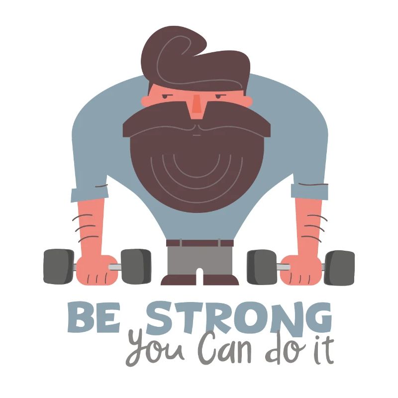 be strong - you can do it : Bodybuilder Training