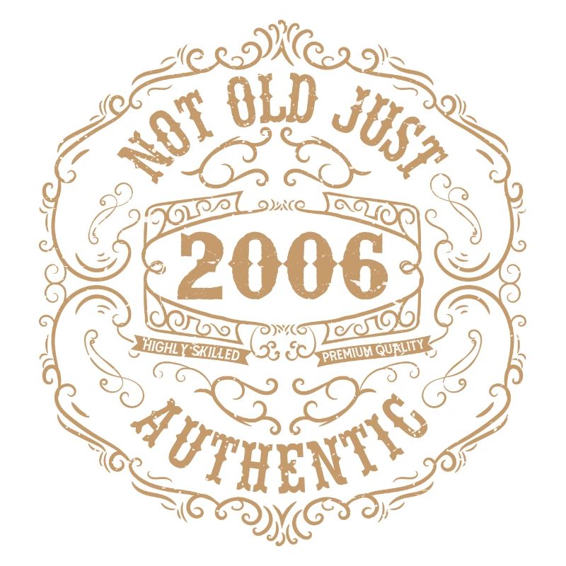 2006 Classic 2006 Retro Geburtstagsgeschenk 2006